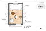 Bathroom remodel, Floor plan